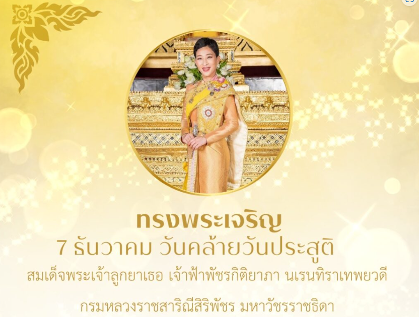 ทรงพระเจริญ 7 ธันวาคม วันคล้ายวันประสูติ