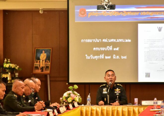 การประชุมสถานศึกษาวิชาทหาร ครั้งที่ 1 ประจำปีการศึกษา 2568