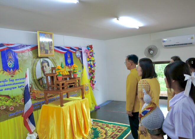 วิทยาลัยอาชีวศึกษาศรีเมืองใหม่ ได้จัดกิจกรรมเนื่องในวันเฉลิมพระชนมพรรษา พระบาทสมเด็จพระเจ้าอยู่หัวมหาวชิราลงกรณ บดินทรเทพยวรางกูร เนื่องในโอกาสเฉลิมพระชนมพรรษา วันที่ 28 กรกฎาคม 2568