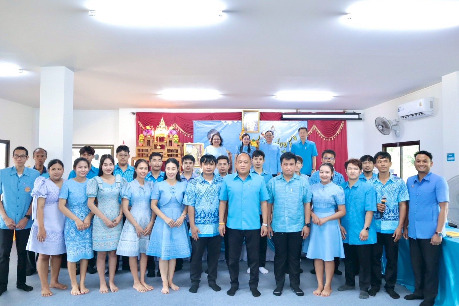 วิทยาลัยอาชีวศึกษาศรีเมืองใหม่ได้จัดกิจกรรมเนื่องในวันเฉลิมพระชนมพรรษา สมเด็จพระนางเจ้าสิริกิติ์ พระบรมราชินีนาถ พระบรมราชชนนีพันปีหลวง 12 สิงหาคม 2568